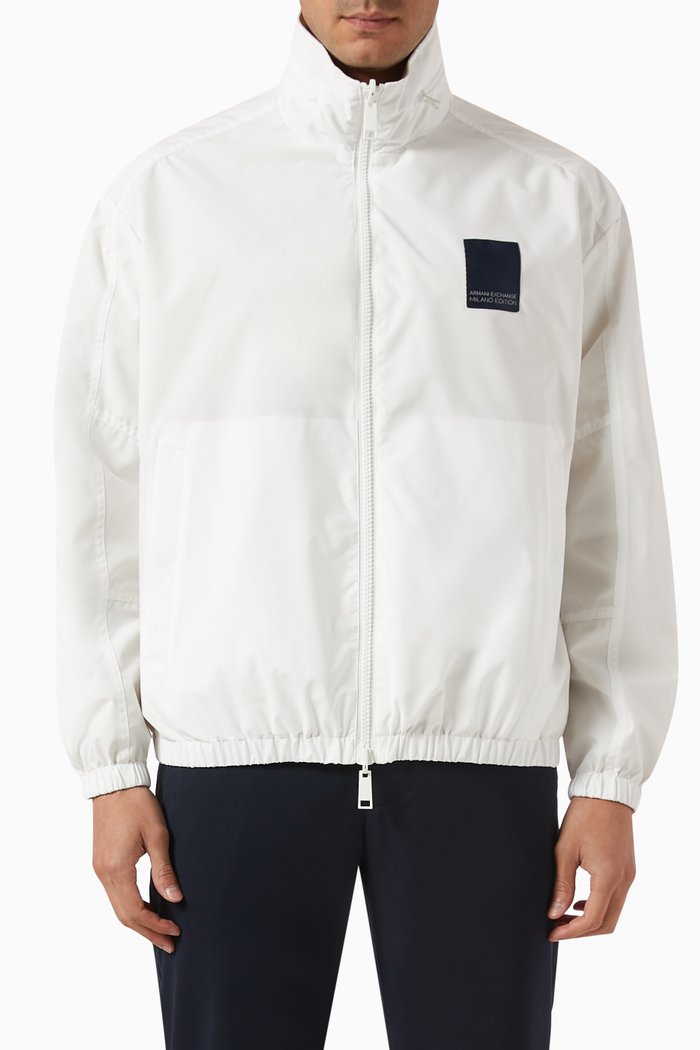 

Milano Edition AX Logo Jacket, White