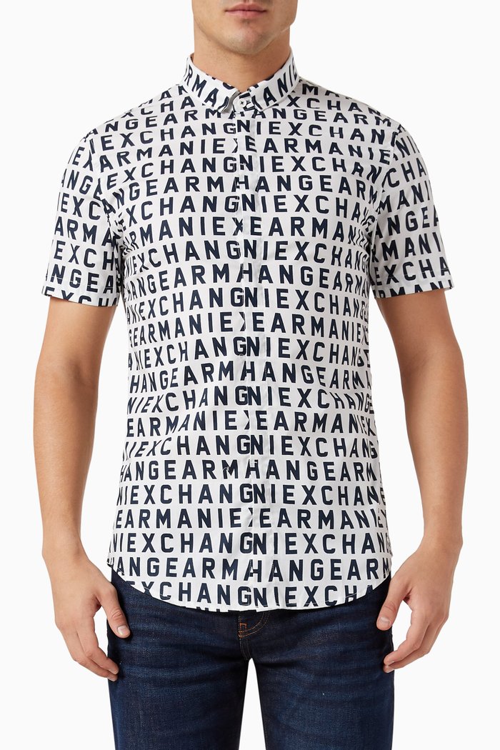 

Slim-fit Shirt in Cotton, White