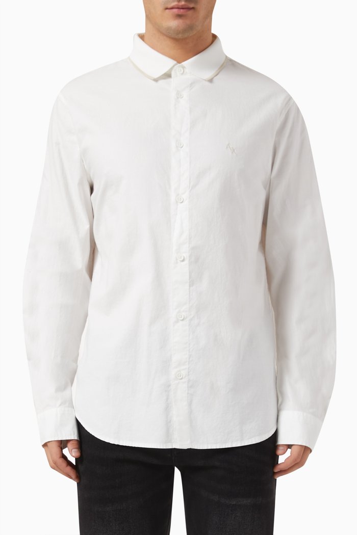 

Digital Desert AX Logo Shirt in Cotton, White