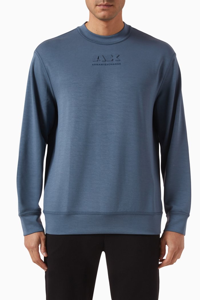 

Digital Desert AX Logo Sweatshirt, Blue