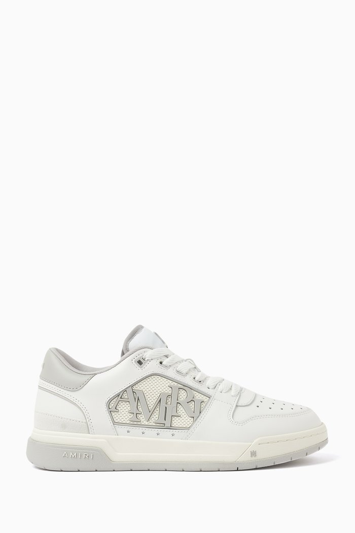 

Classic Low-top Sneaker in Leather, White