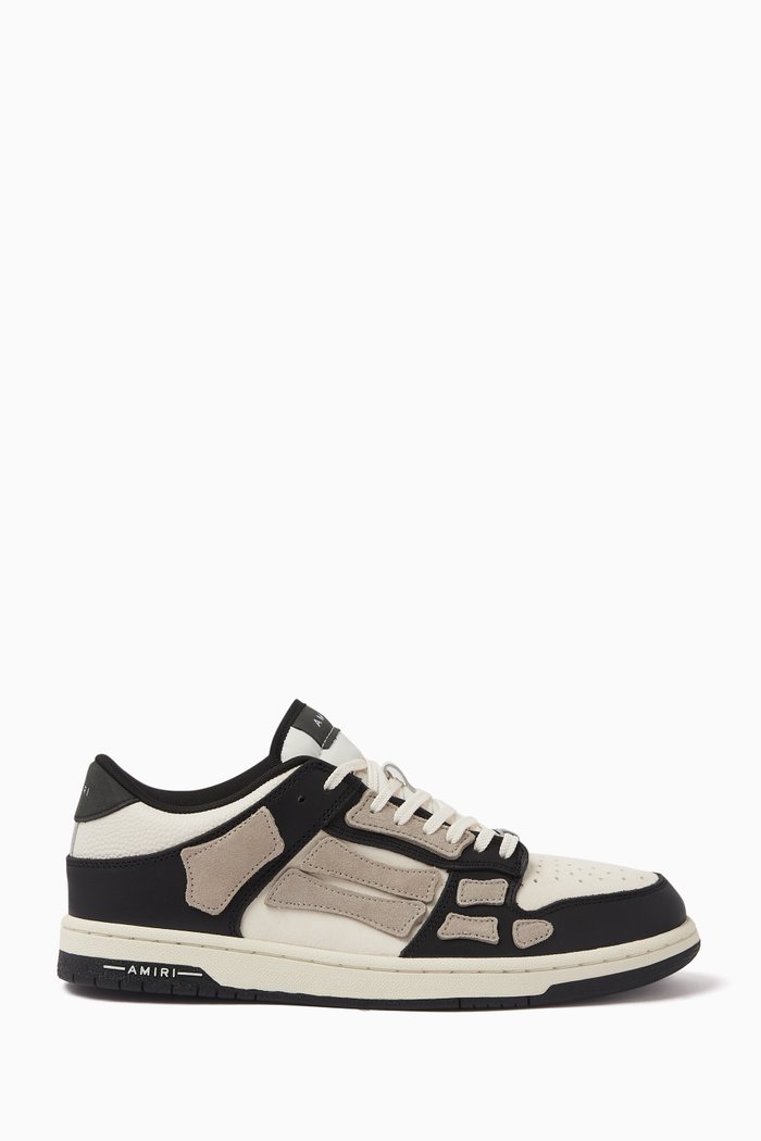 

Skel Low-top Sneakers in Leather & Suede, Multicolour