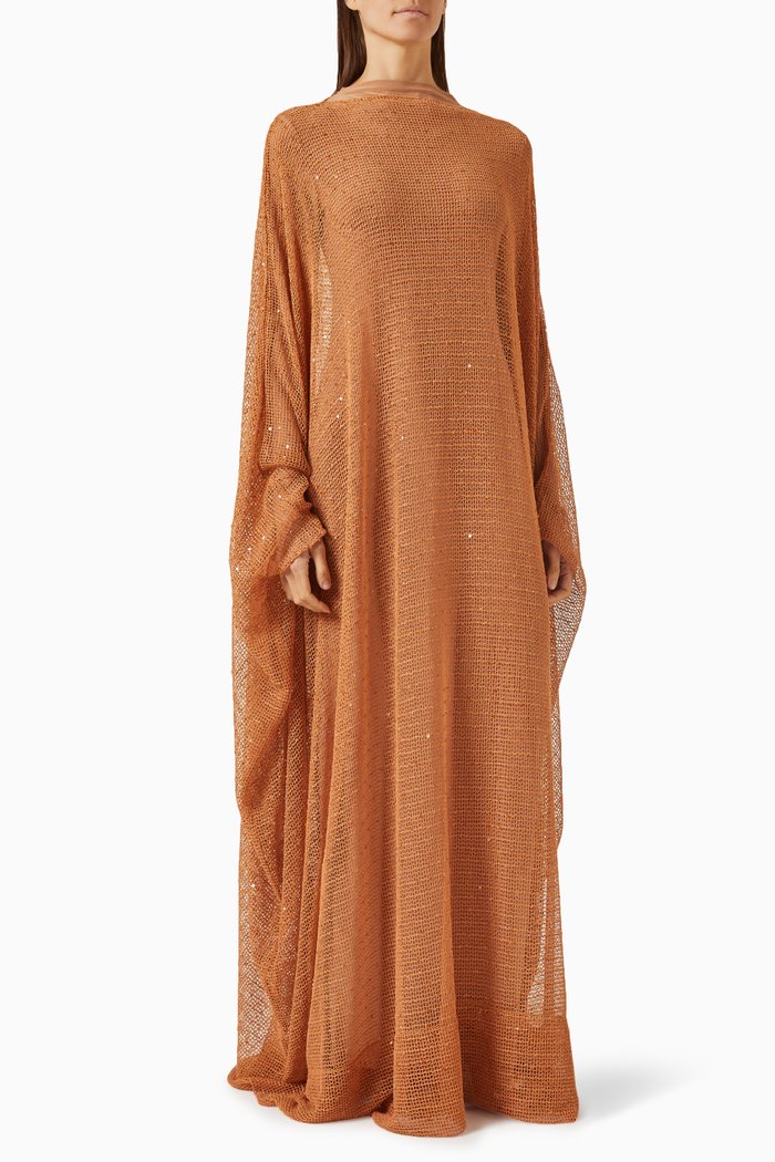 

Gina Kaftan Maxi Dress, Orange