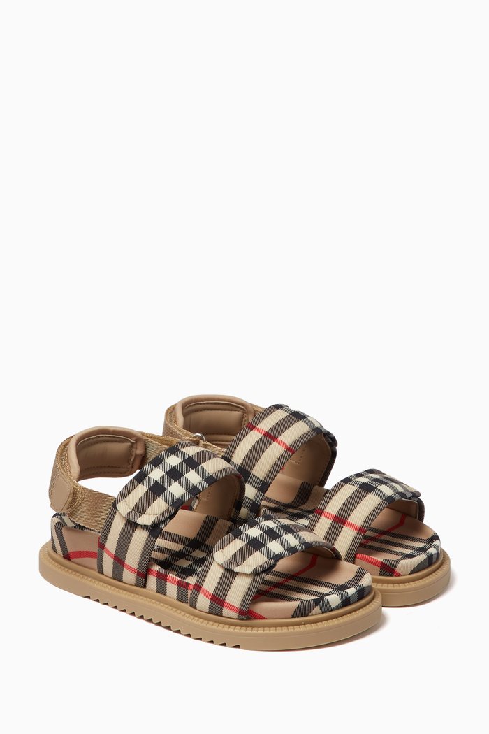 

Jamie Check Sandals, Neutral