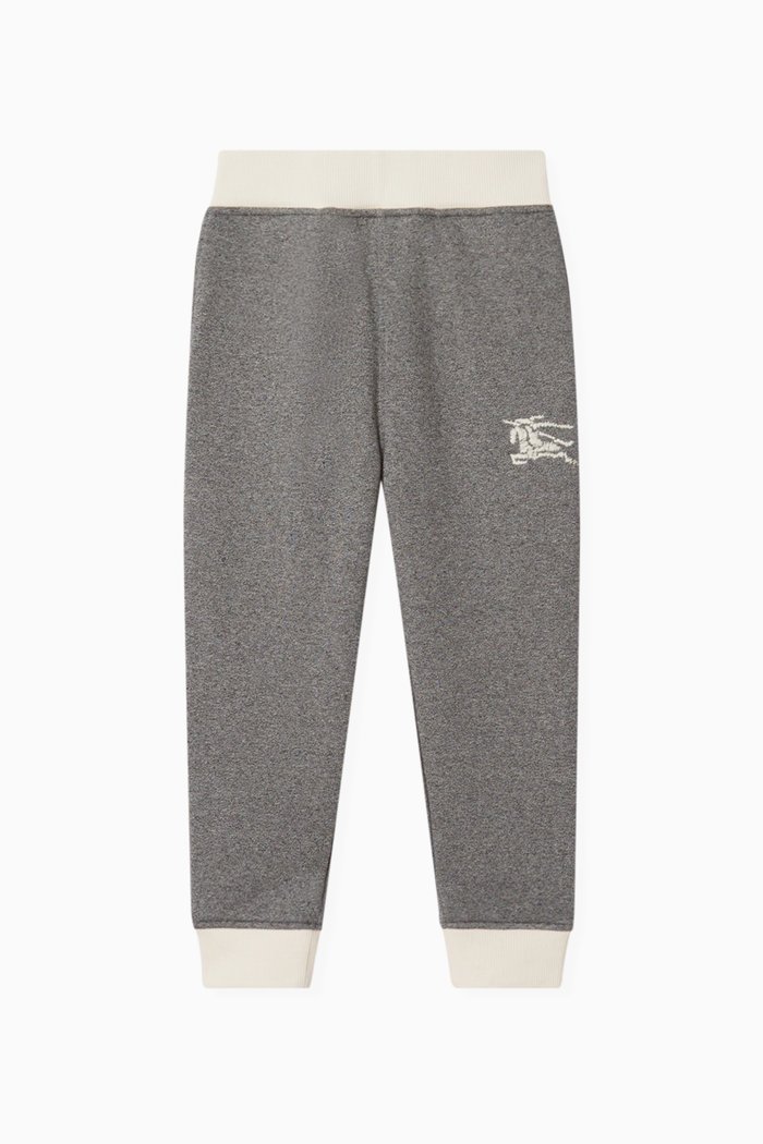 

Sidney Logo-embroidered Sweatpants in Cotton, Grey