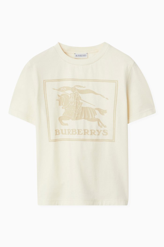

Logo-print T-shirt in Cotton, Neutral