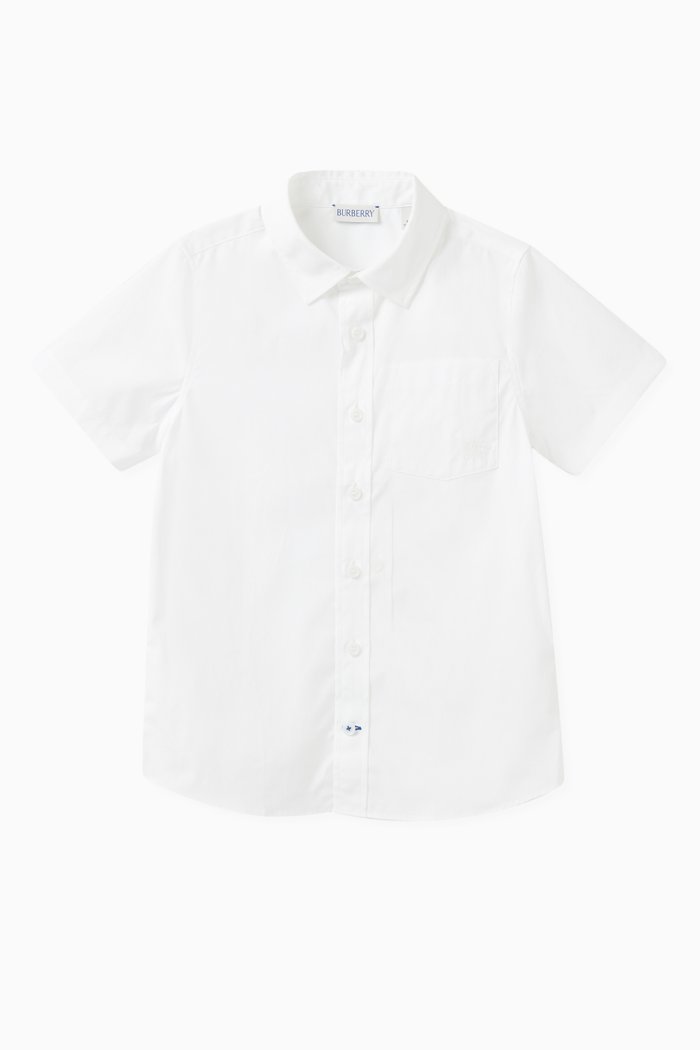 

Owen EKD Shirt in Stretch-cotton, White
