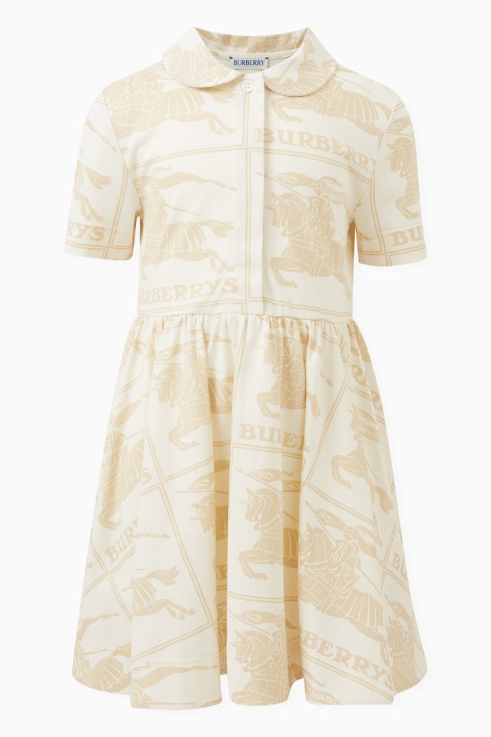

EKD Aggie Dress in Cotton, Neutral