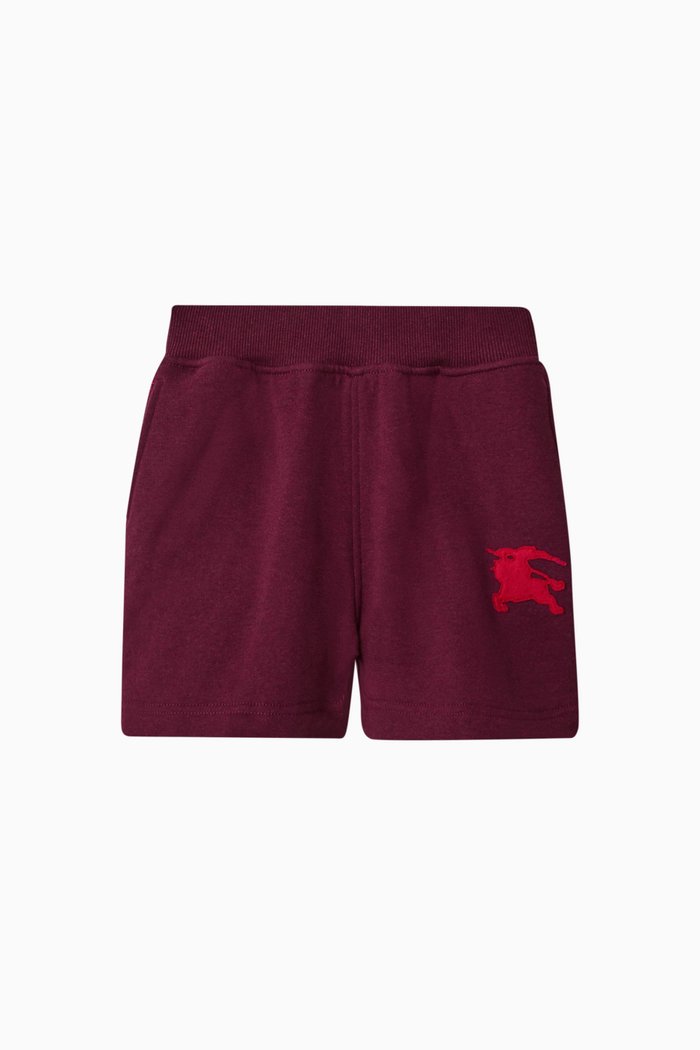 

EKD Logo Shorts in Cotton, Red
