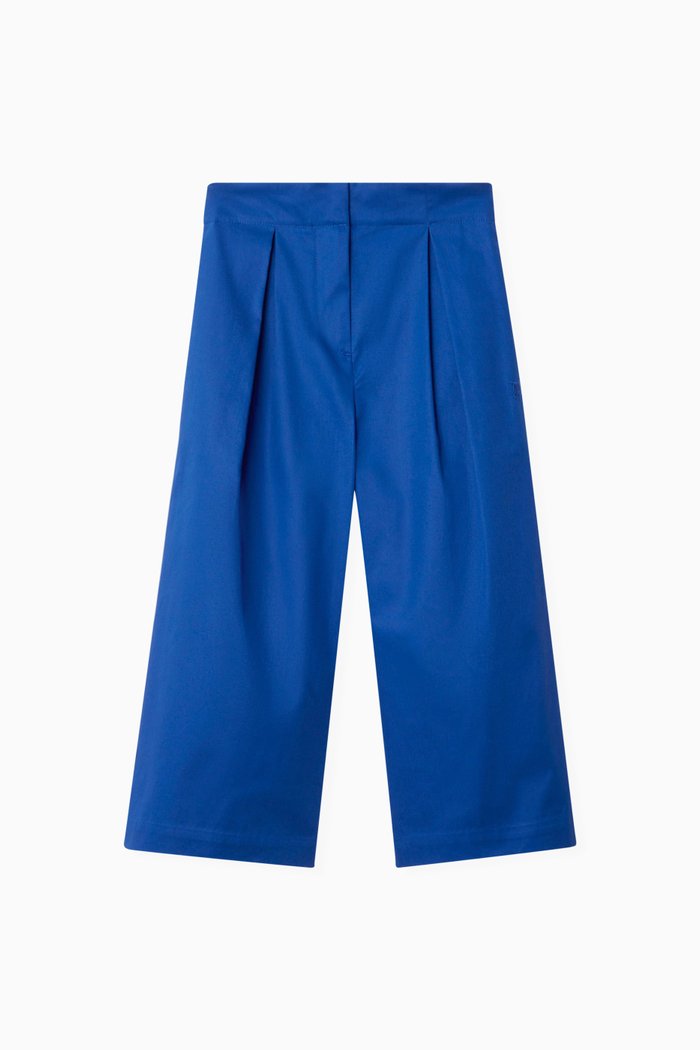 

Hermia Trousers in Cotton, Blue