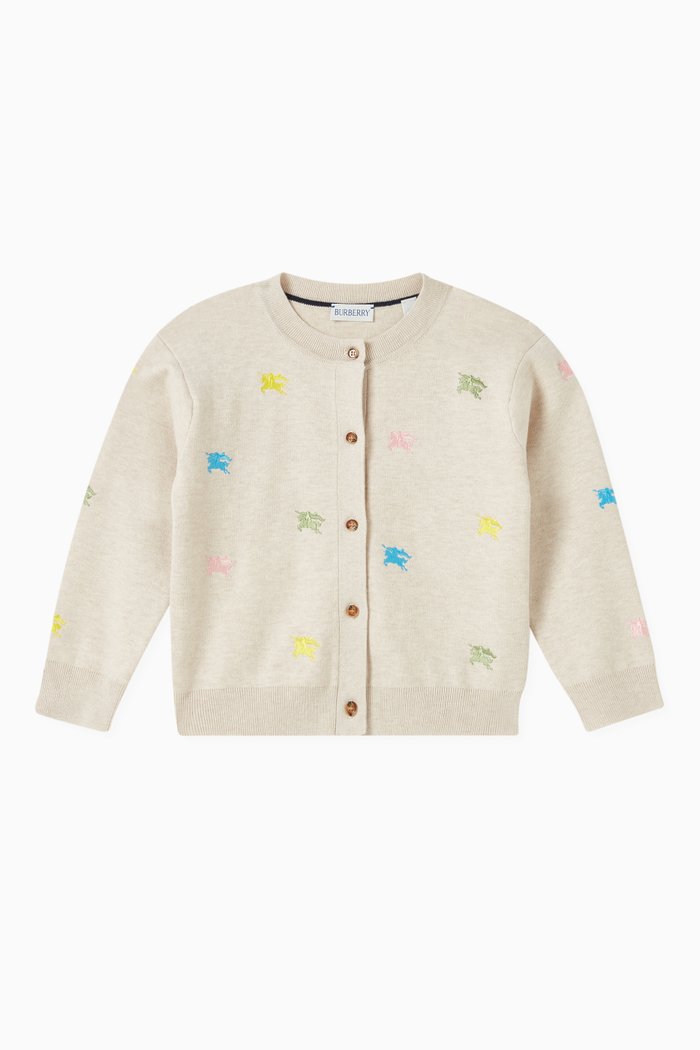 

EKD Cardigan in Cotton-cashmere Blend Knit, Neutral