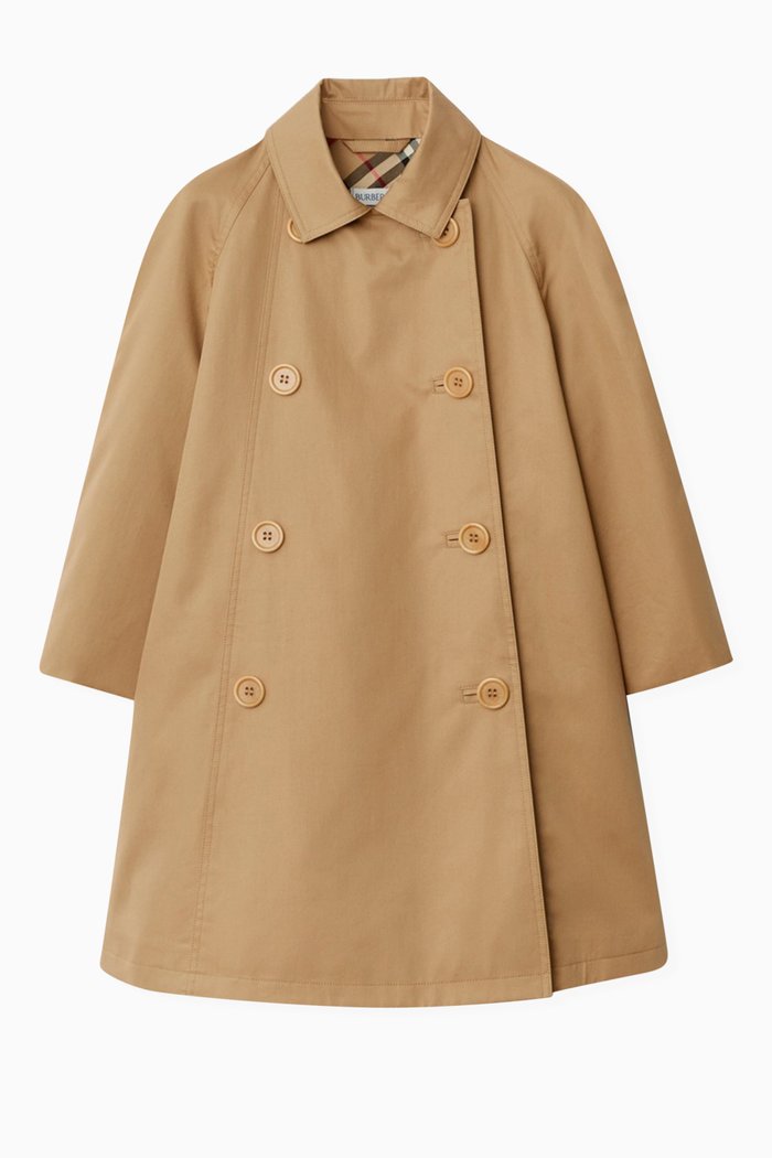 

Olivia Coat in Cotton, Neutral