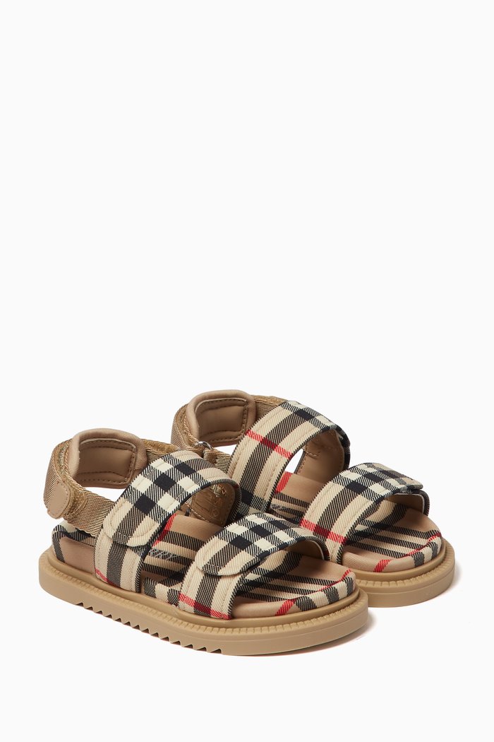 

Jamie Check Sandals, Neutral