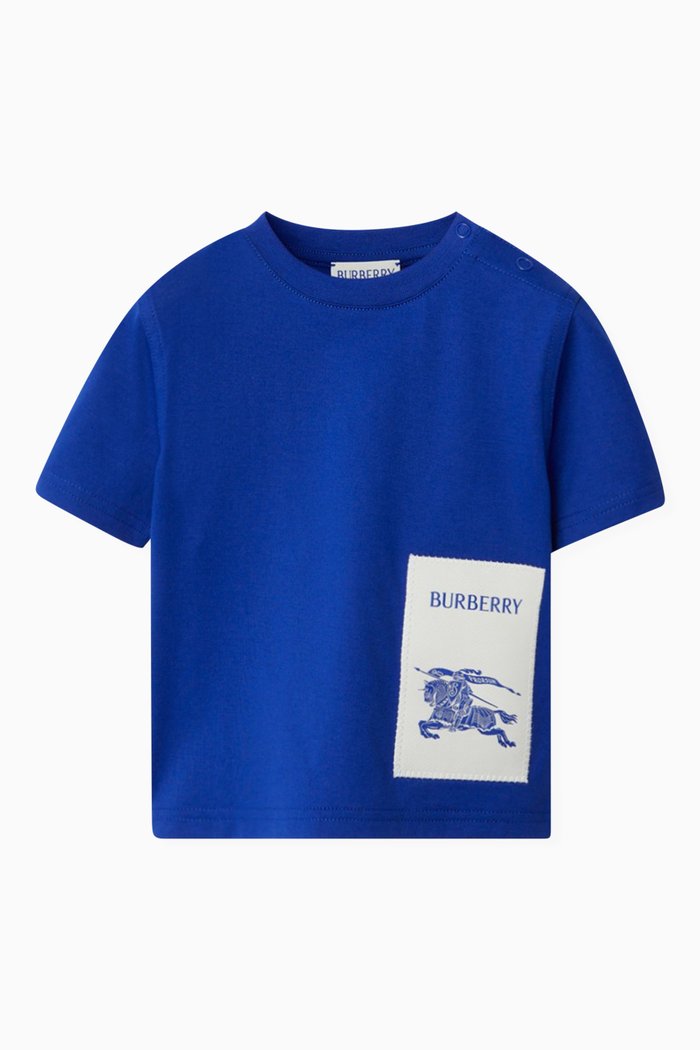 

EKD Logo T-shirt in Cotton Jersey, Blue