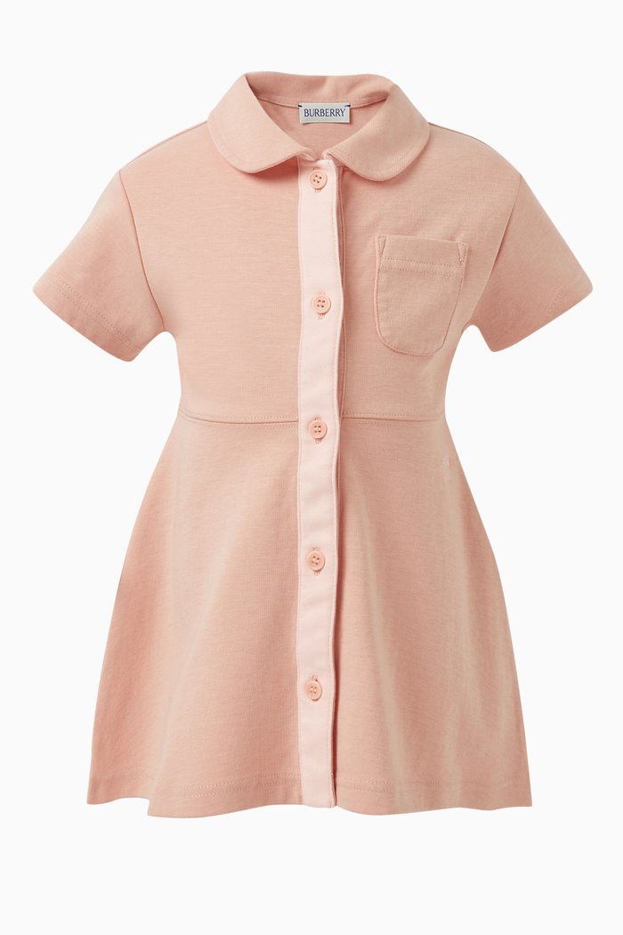 

Romola Knitted Dress in Cotton, Pink
