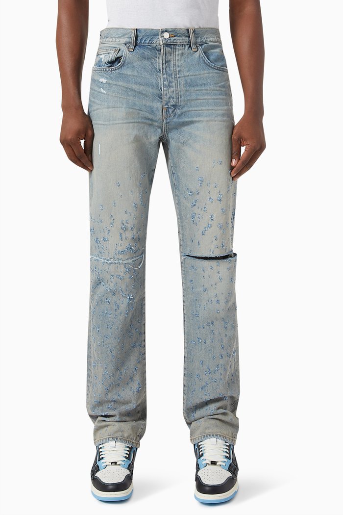 

Shotgun Straight Jeans in Denim, Blue