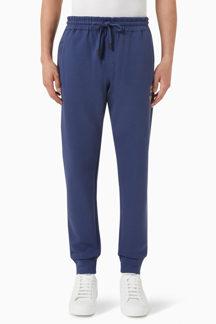 

Logo Sweatpants in Technical Jersey, Blue