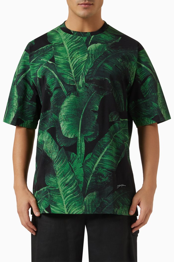 Banano T-shirt in Cotton, Multicolour