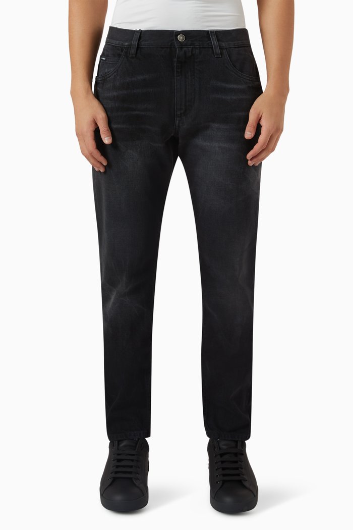 

Regular-fit Jeans in Denim, Blue