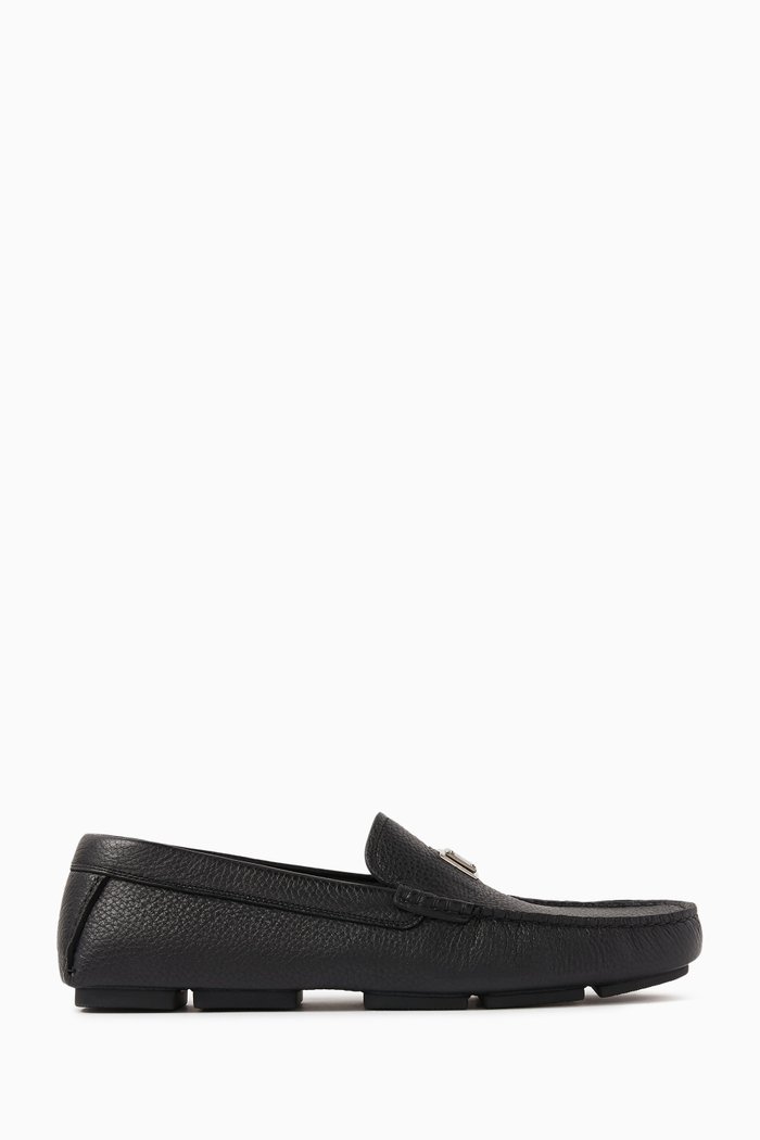 

Formale Loafers in Leather, Black