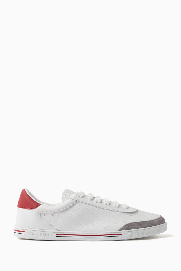 

Low-top Sneakers in Calf Leather, White