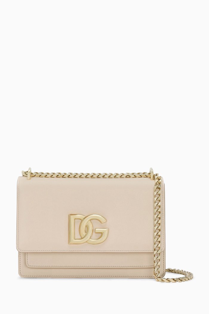 3.5 Crossbody Bag in Calfskin, Pink
