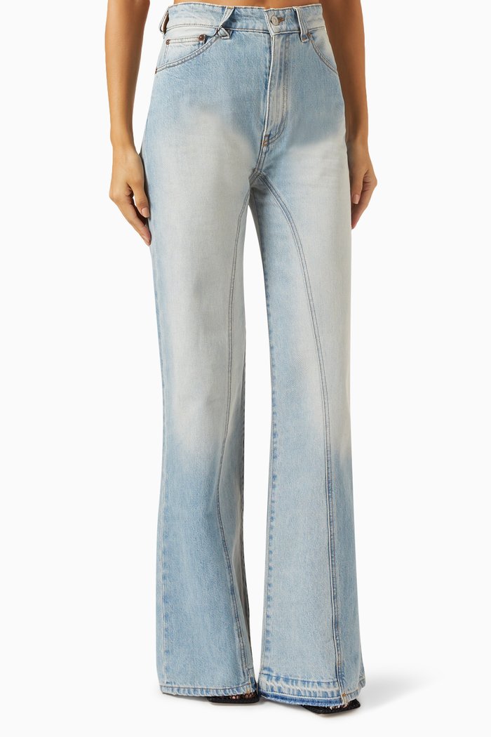 Bianca Mid-rise Jeans, Blue