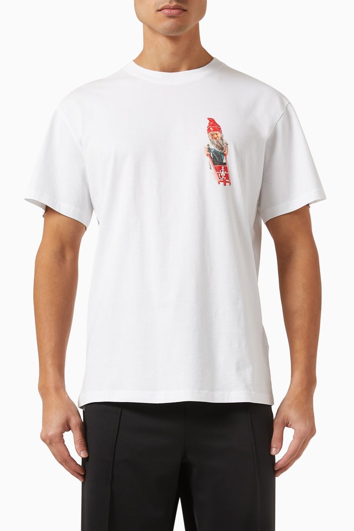 

Gnome T-shirt in Cotton, White
