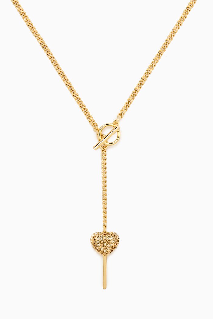 

Lollipop Y Necklace, Neutral