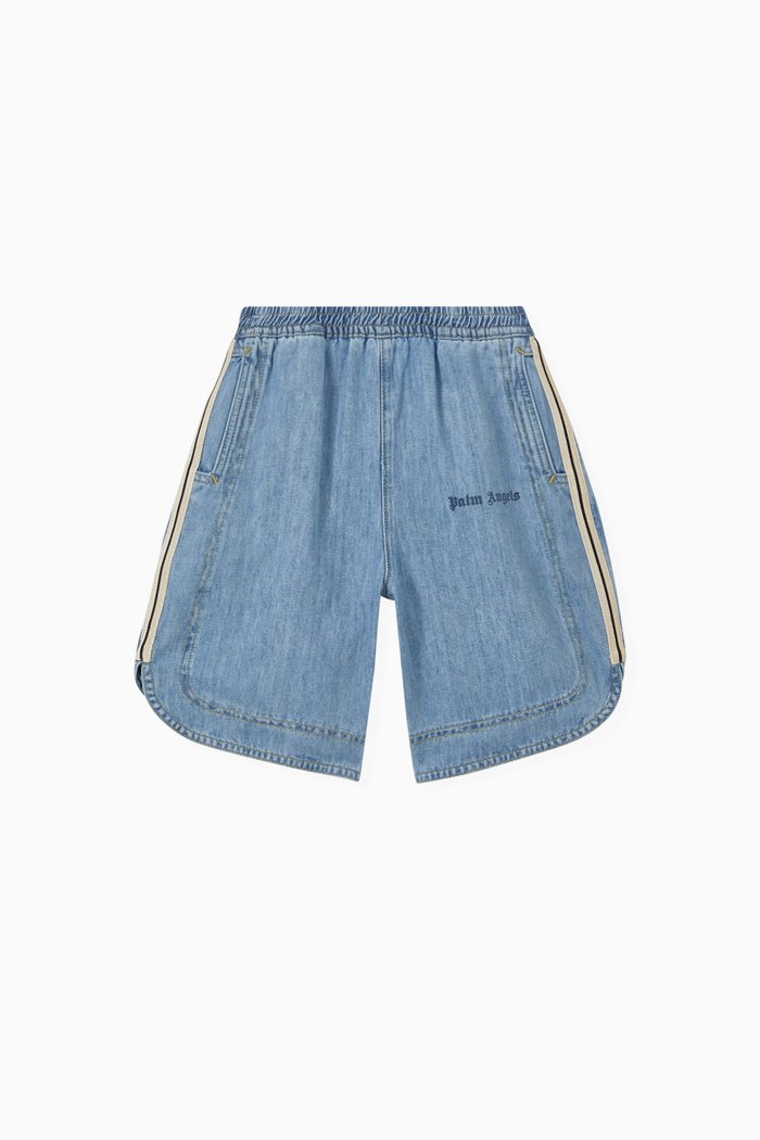 Patrack Boxer Shorts in Chambray, Blue