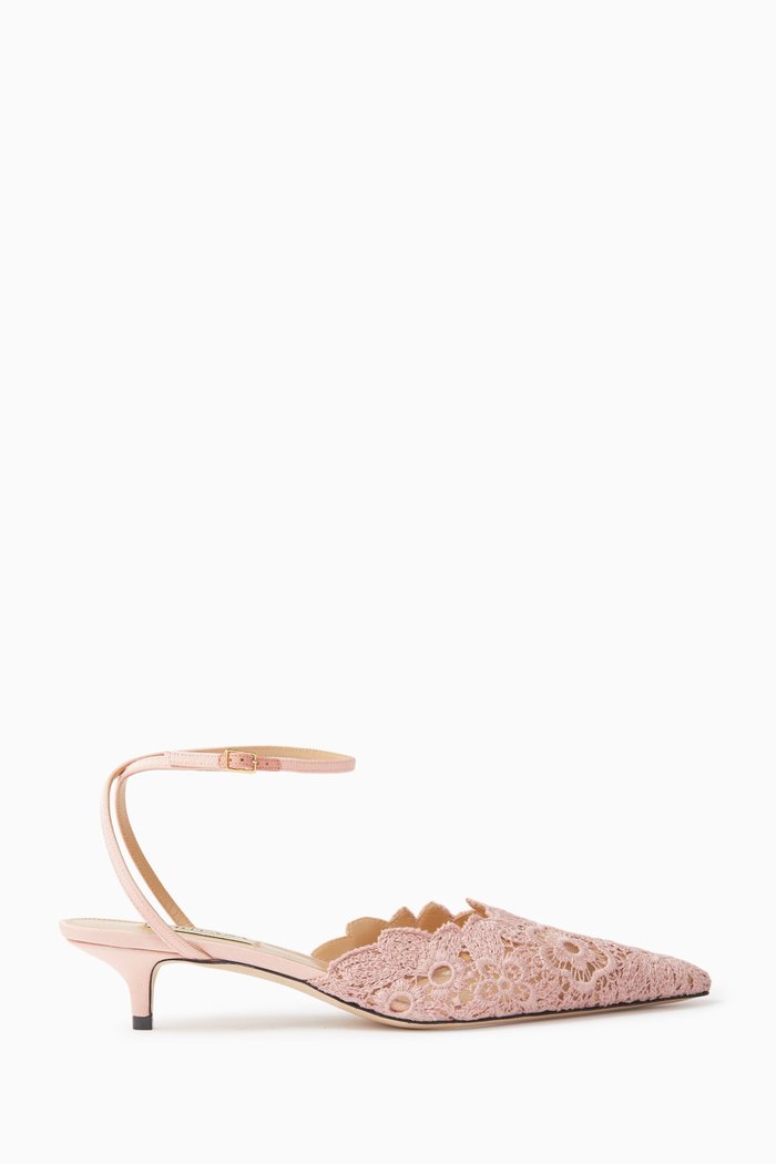 

Amalfi 35 Pumps in Cotton-lace, Pink