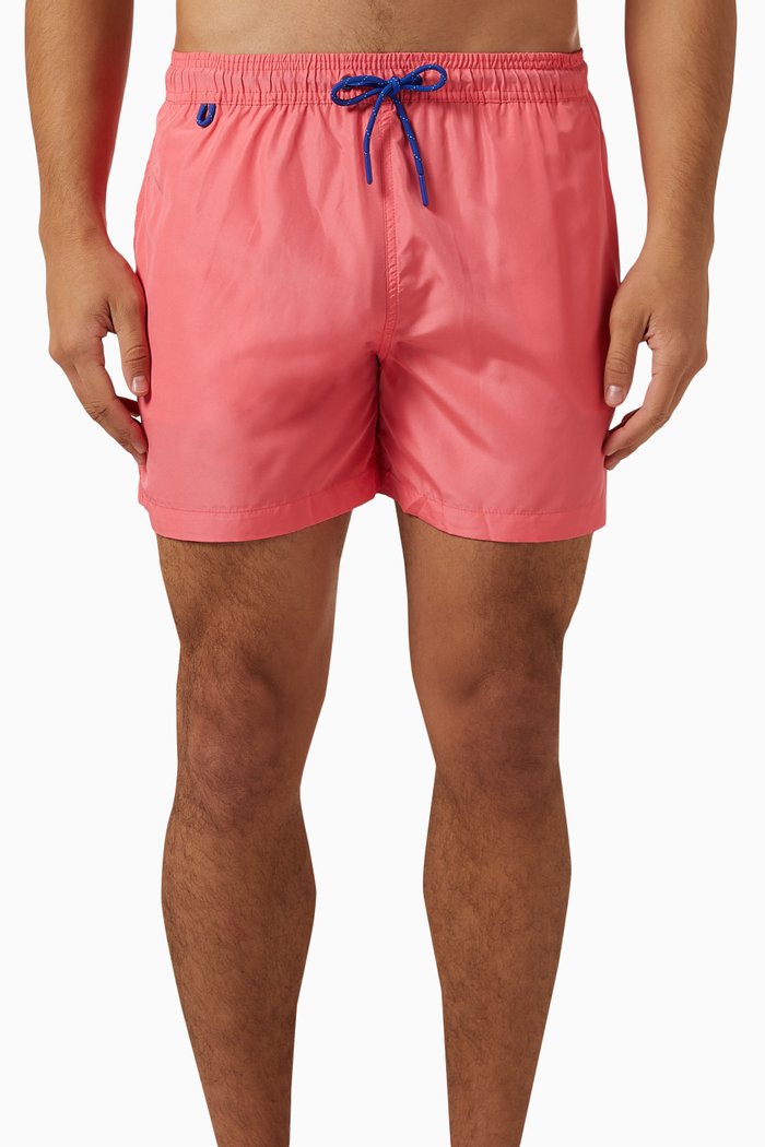 

Mnemba Swim Shorts in Recycled Poly-blend, Orange