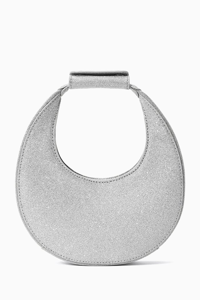 

Good Night Boon Bag in Glitter Fabric, Silver