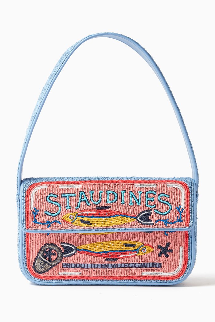 

Tommy Beaded Staudines Shoulder Bag, Pink