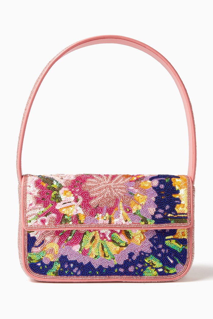 

Tommy Firework Beaded Shoulder Bag, Pink