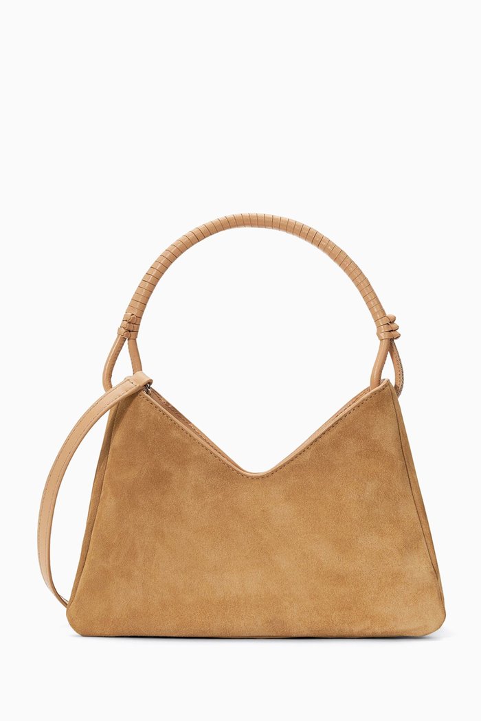 

Valerie Shoulder Bag in Suede, Orange