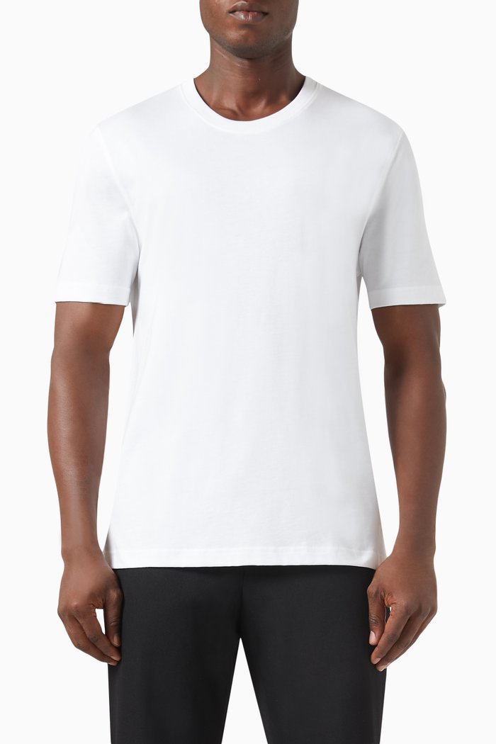 

T-shirt in Organic Supima Cotton Single Jersey, White