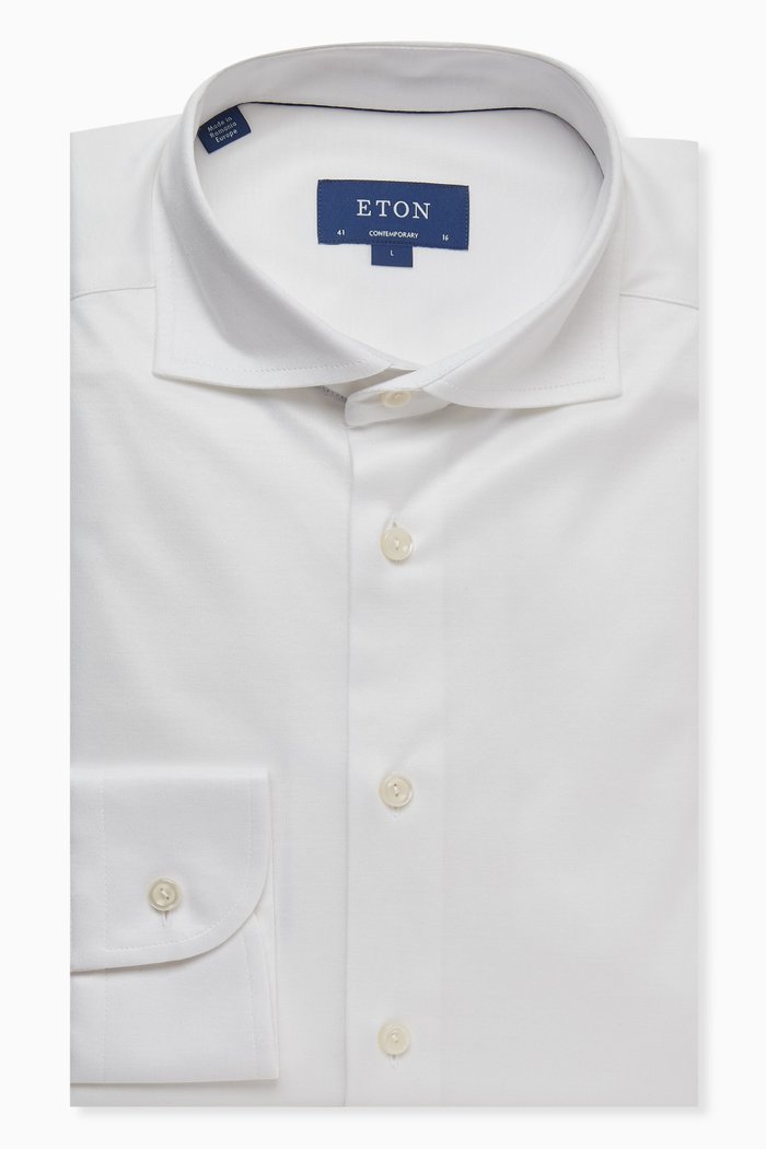 

Filo di Scozia Shirt in Cotton, White
