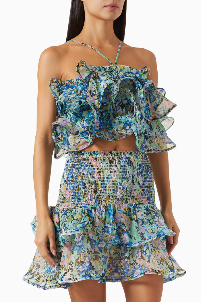 

Blaise Top & Skirt Set, Multicolour