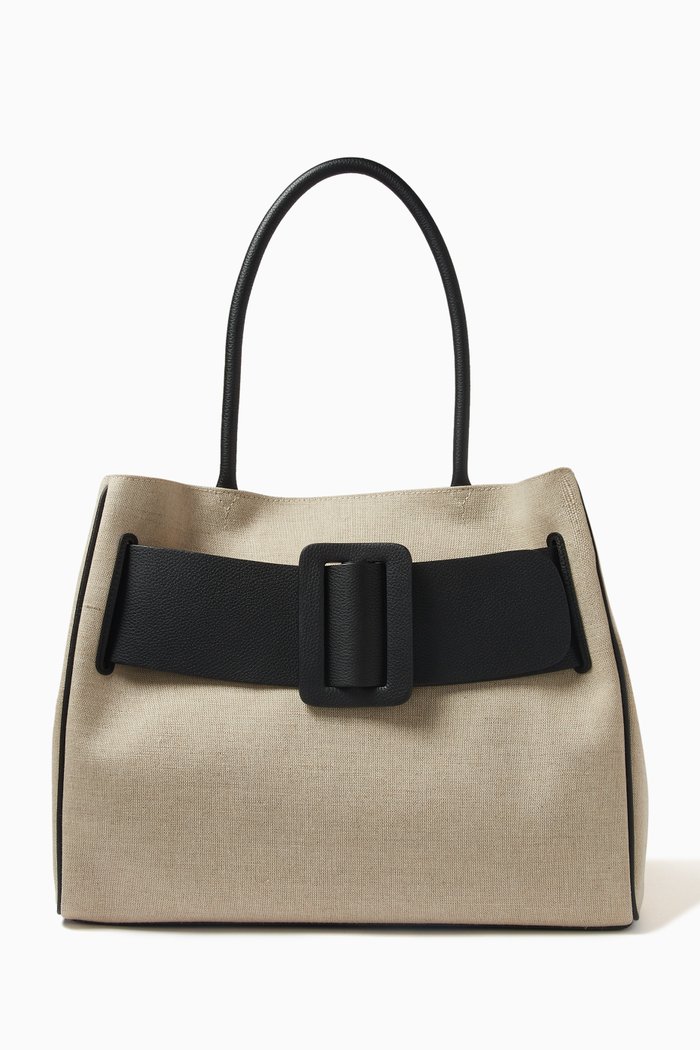 

Large Soft Bobby Tote Bag in Canvas, Multicolour