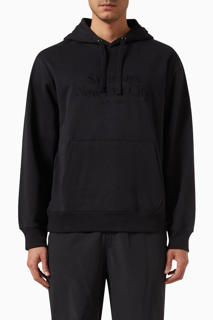 

Ditch Miller Hoodie in Cotton Terry, Black