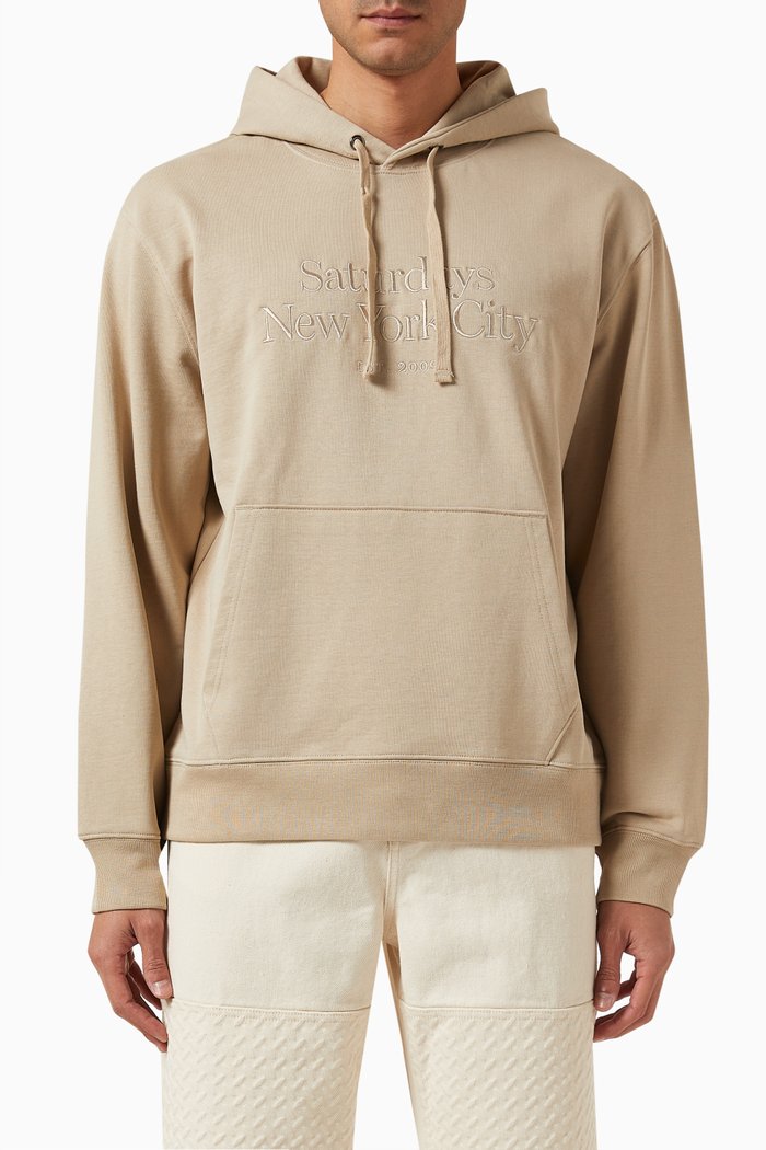 

Ditch Miller Hoodie in Cotton Terry, Neutral