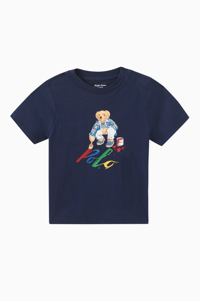 

Knit T-shirt, Blue