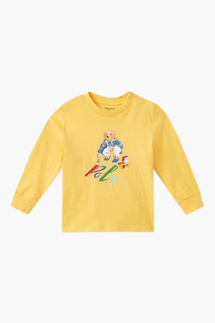 Knit T-shirt, Yellow