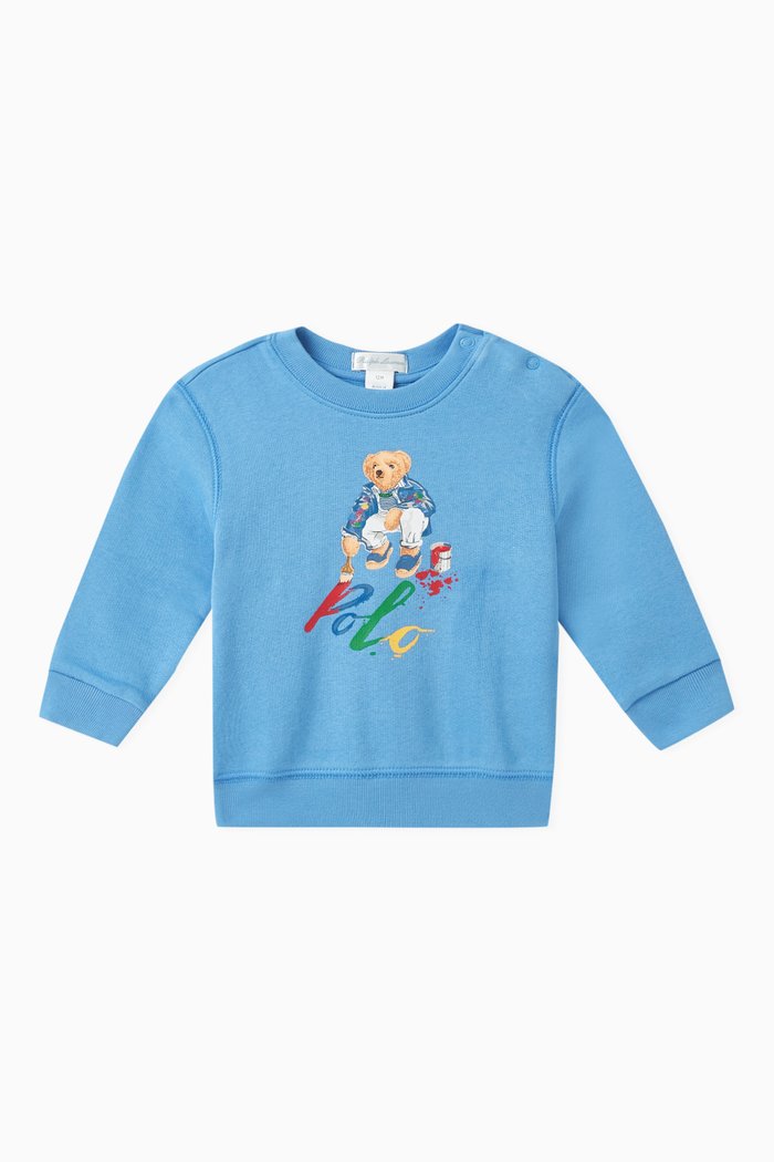 

Knit Sweatshirt, Blue