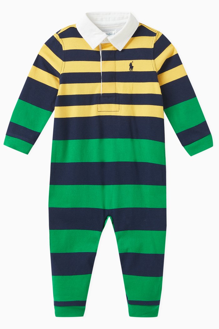 

Rugby Coverall in Jersey, Yellow