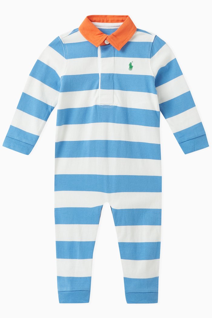 

Rugby Coverall in Jersey, Blue