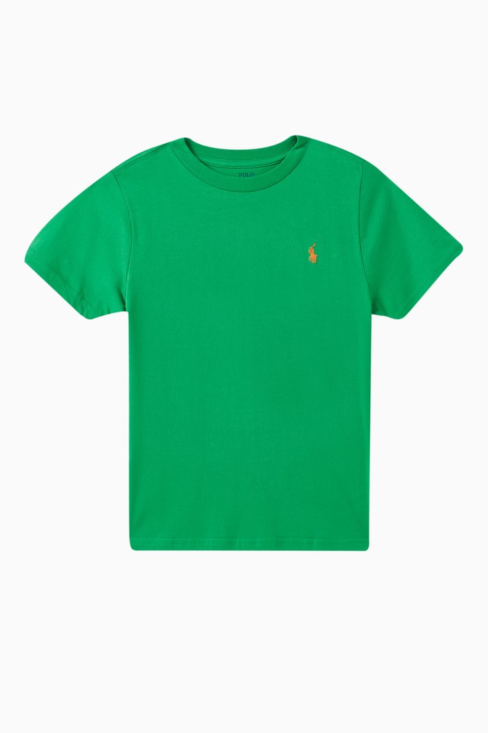 

T-shirt in Jersey, Green