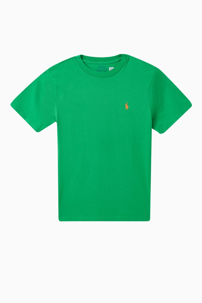 

T-shirt in Jersey, Green