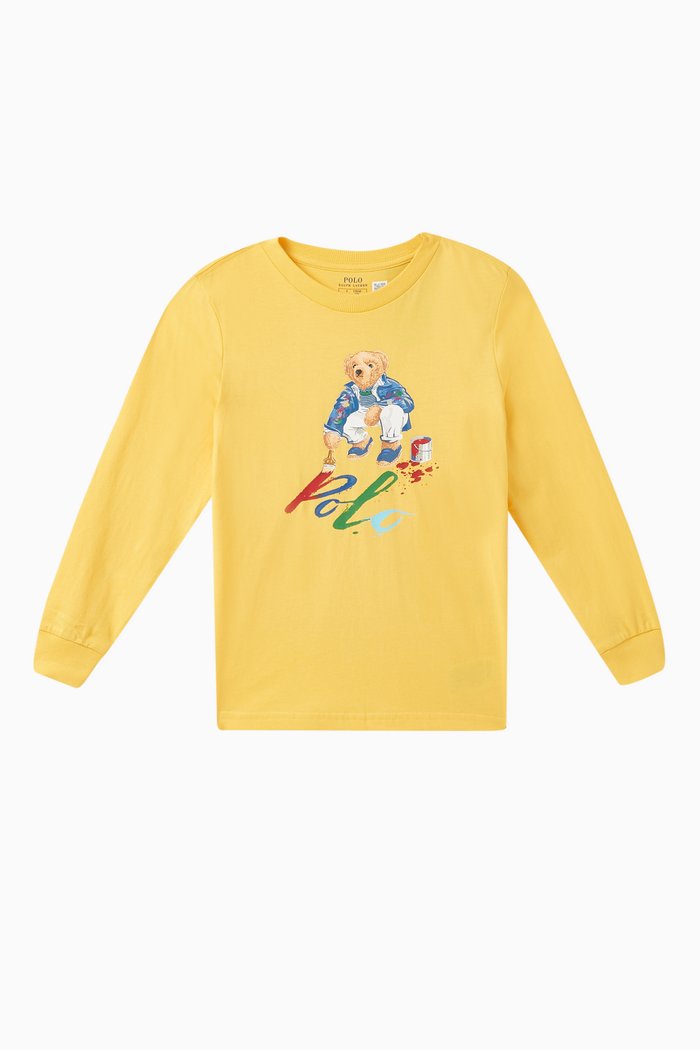 

Knit T-shirt, Yellow